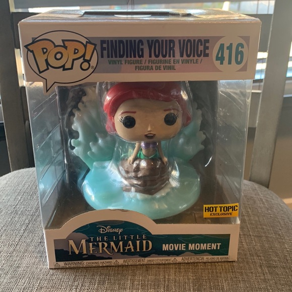 Disney The Little Mermaid Funko Pop - Ariel Finding Your Voice 416 - Picture 1 of 7